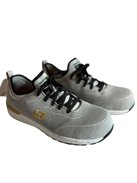 Skechers Shoes - Skechers Slip On Gray NWT Work Composite Toe Casual Active Women's Shoes 10M